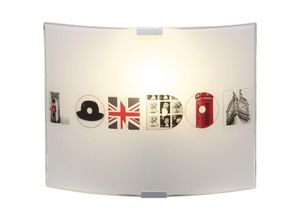 4004353132926 - Design Wandleuchte London aus Glas Wandlampe Leuchte - Brilliant