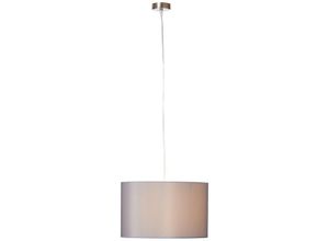 4004353149474 - BRILLIANT Lampe Clarie Pendelleuchte 40cm grau 1x A60 E27 60W geeignet für Normallampen (nicht enthalten) In der Höhe einstellbar   Kabel kürzbar