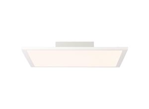 4004353314742 - Lampe Buffi led Deckenaufbau-Paneel 40x40cm weiß 1x 24W led integriert (2400lm 2700K) Warmweißes Licht (2700K) - weiß - Brilliant