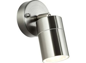 4004353346927 - Außenwandlampe Jandy down schwenkbar edelstahlfarben Metall