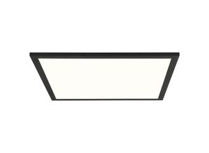 4004353388583 - Lampe Buffi led Deckenaufbau-Paneel 40x40cm sand schwarz Metall Kunststoff 1x 24W led integriert (3120lm 4000K) a+ - schwarz - Brilliant