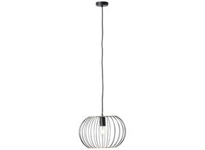 4004353390968 - Lampe Silemia Pendelleuchte 1flg schwarz matt 1x A60 E27 52W Kabel kürzbar   in der Höhe einstellbar - schwarz - Brilliant