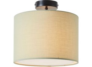 4004353395536 - Lampe Aike Deckenleuchte 28cm grün Metall Kunststoff grün 1x A60 E27 40 w - grün - Brilliant