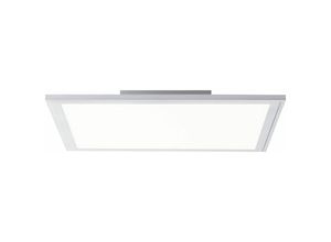 4004353395772 - Flat led Deckenaufbau-Paneel 40x40cm silber 1x led integriert 24W led integriert (Lichtstrom 2500lm Lichtfarbe 2800-6500K) - silber - Brilliant