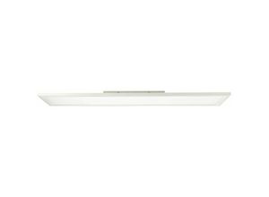 4004353403354 - Tuya Smart led Deckenleuchte Ladoga 100 x 25 cm weiß Aufbaupanel - Brilliant