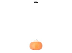 4004353413346 - Blop Pendelleuchte 30cm orange Glas Metall 1x A60 E27 60 w Geeignet für Normallampe (nicht enthalten) - Brilliant