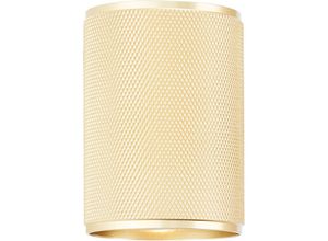 4004353424458 - Lampe Marty led Wandleuchte 1flg sand schwarz matt gold Aluminium Metall gold 1x GU10 10 w LED-Leuchtmittel inklusive und wechselbar - gold