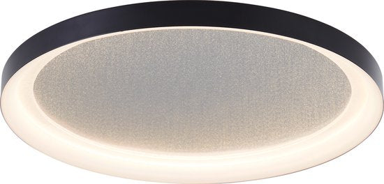 4004353435522 - Quito - Deckenleuchte - LED 30W - 42cm - Schwarzes Design - Glitzereffekt - 3-stufig dimmbar 4004353435522 - Quito - Deckenleuchte - LED 30W - 42cm - Schwarzes Design - Glitzereffekt - 3-stufig dimmbar