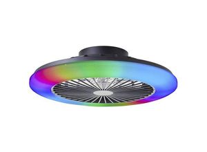 4004353435881 - BRILLIANT Ventilator 49 cm digitales RGB CCT 4700 lm dimmbar 3000-6500 K