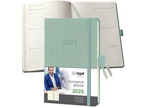 4004360780318 - Taschenkalender Conceptum 2025 mintgrün 4004360780318 Sigel