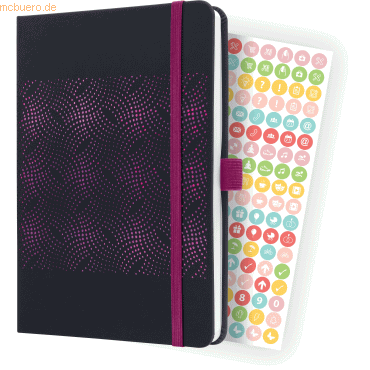 4004360787539 - 2 x Wochenkalender Jolie 2024 ca A5 1 Woche 2 Seiten Hardcover