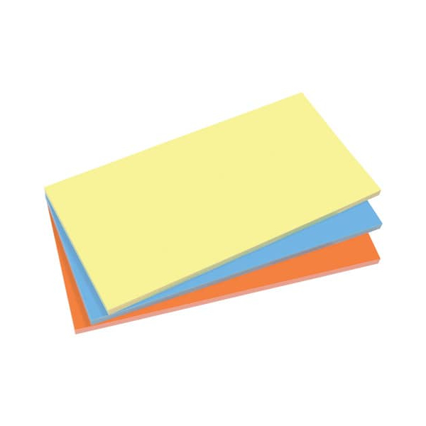 4004360819797 - Static Notes 100x200mm gelb blau orange Kunststoff VE=3 Blocks a