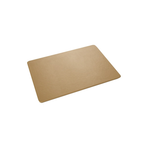 4004360820649 - Mauspad Smartstyle quadratisch 27 x 06 x 20 cm (B x H x T) antistatisch ohne Handgelenkauflage Lederimitat cognac 4004360820649