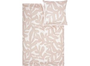 4004406382919 - Bettwäsche SOLIVER Satinbettwäsche sOliver Gr B L 155 cm x 220 cm (1 St) B L 80 cm x 80 cm (1 St) Satin beige (natur) Satin-Bettwäsche