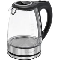 4004470303216 - BOMANN Wasserkocher WKS 6032 G CB 17 L Glas Edelstahl 2200 W Schwarz Transparent