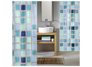 4004478066922 - Duschvorhang Sonny blau 180 x 200 cm Duschvorhänge - Kleine Wolke