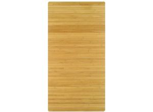 4004478153790 - Holzmatte bambus natur Badezimmermatte 50 x 80cm - Kleine Wolke