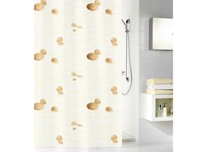 4004478164079 - Duschvorhang Miami beige 180 x 200 cm Duschvorhänge - Kleine Wolke