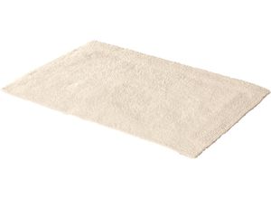 4004478177550 - Kleine Wolke® Badteppich Cotone 60x90 cm uni schlicht beige