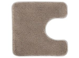 4004478200975 - - WC-Vorleger Relax 55x55 cm Taupe Taupe