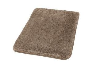 4004478272675 - Badteppich taupe 55 x 65 cm Badematte Badvorleger Duschvorleger Bad - Primaster