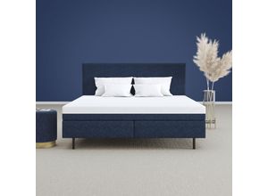 4004488805467 - Bettbezug SCHLARAFFIA MyNap Bettbezüge Gr B L 140 cm x 200 cm blau (navy) Bettwäsche