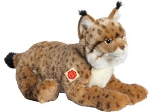 4004510904670 - HERMANN Teddy COLLECTION® Kuscheltier Luchs liegend 45 cm braun