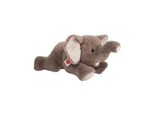 4004510907442 - Hermann Teddy - Kuscheltier ELEFANT liegend (55 cm) in grau