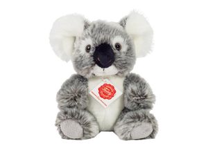 4004510914273 - Hermann Teddy - Kuscheltier KOALA (18 cm) sitzend in grau melange