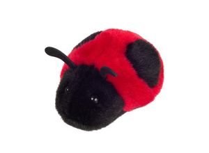 4004510926627 - Hermann Teddy - Kuscheltier MARIENKÄFER (11 cm) in rot