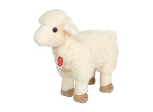 4004510934400 - Hermann Teddy - Kuscheltier LAMM stehend (25 cm) in weiß