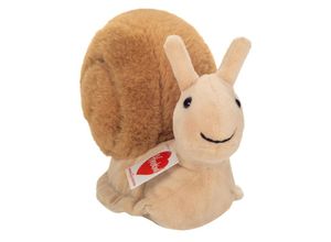 4004510939559 - Hermann Teddy - Kuscheltier SCHNECKE LOTTA (20cm) in beige braun