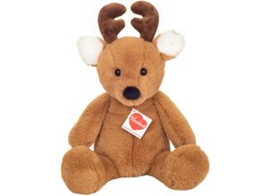 4004510939566 - Hermann Teddy - Kuscheltier HIRSCH MAXI (32cm) in braun