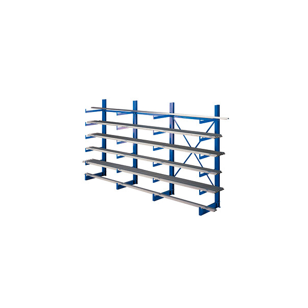 4004514218735 - Schwerlastregal K1000 14486 enzianblau 3750 x 500 x 2000 cm 4004514218735 SCHULTE