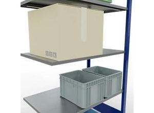 4004514281081 - Schulte Lagertechnik Fachbodenregal-Stecksystem MULTIplus 150 Anbauregal Längenriegel 2000x1000x600 mm 5 Böden enzianblau verzinkt 4004514281081 - Schulte Lagertechnik Fachbodenregal-Stecksystem MULTIplus 150 Anbauregal Längenriegel 2000x1000x600 mm 5 Böden enzianblau verzinkt