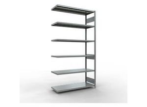 4004514283320 - Schulte Lagertechnik Fachbodenregal-Stecksystem MULTIplus 250 Anbauregal Längenriegel 2500x1300x500 mm 6 Böden verzinkt 4004514283320 - Schulte Lagertechnik Fachbodenregal-Stecksystem MULTIplus 250 Anbauregal Längenriegel 2500x1300x500 mm 6 Böden verzinkt