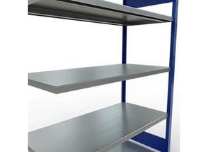 4004514283740 - SCHULTE Lagertechnik Fachbodenregal - Stecksystem MULTIplus 250 Anbauregal Längenriegel 2000x1300x600 mm 5 Böden enzianblau verzinkt 4004514283740 - SCHULTE Lagertechnik Fachbodenregal - Stecksystem MULTIplus 250 Anbauregal Längenriegel 2000x1300x600 mm 5 Böden enzianblau verzinkt