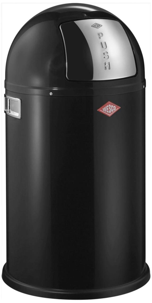 4004519037638 - WESCO Mülleimer WESCO Pushboy junior schwarz 220 l Schwarz