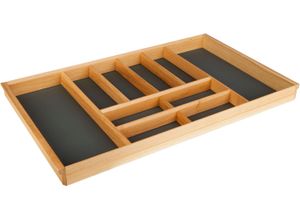 4004539000261 - NOBILIA ELEMENTS Besteckeinsatz Schubladeneinsätze in vier Breiten erhältlich aus massiver Eiche Gr B H T 79 cm x 55 cm x 47 cm braun (eiche massivholz)