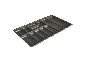 4004539069787 - Besteckeinsatz Youno Schiefer Kunststoff 12 Fächer 90x49x50 cm Küchenzubehör Besteckkästen 4004539069787 - Besteckeinsatz Youno Schiefer Kunststoff 12 Fächer 90x49x50 cm Küchenzubehör Besteckkästen