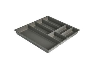 4004539069817 - Besteckeinsatz Depot Schiefer Kunststoff 7 Fächer 60x49x50 cm Küchenzubehör Besteckkästen 4004539069817 - Besteckeinsatz Depot Schiefer Kunststoff 7 Fächer 60x49x50 cm Küchenzubehör Besteckkästen