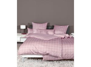 4004565652083 - Wendebettwäsche JANINE modernclassic 39025 Bettwäsche Gr B L 155 cm x 220 cm (1 St) B L 80 cm x 80 cm (1 St) Mako-Satin pink (kreide rose) Bettwäsche 155x220 cm mit Reißverschluss 100% Baumwolle Karos und Streifen 4004565652083 - Wendebettwäsche JANINE modernclassic 39025 Bettwäsche Gr B L 155 cm x 220 cm (1 St) B L 80 cm x 80 cm (1 St) Mako-Satin pink (kreide rose) Bettwäsche 155x220 cm mit Reißverschluss 100% Baumwolle Karos und Streifen