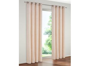 4004567029586 - Vorhang WIRTH Trondheim 234 g m² Gr 3 beige (naturfarben) B132cm H180cm Chenille Polyacryl Gardinen