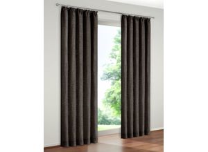 4004567032074 - Vorhang WIRTH Trondheim 234 g m² Gardinen Gr 225 cm Kräuselband 172 cm grau Kräuselband