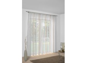 4004567059057 - Vorhang WIRTH Chloé Gardinen Gr 245 cm Faltenband 450 cm braun Store