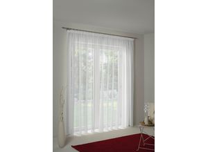 4004567065263 - Vorhang WIRTH Hanna mit Faltenband Gardinen Gr 225 cm Faltenband 750 cm weiß Store