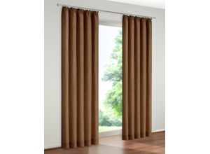 4004567090210 - Vorhang WIRTH Trondheim 328 g m² Gardinen Gr 145 cm Kräuselband 132 cm braun Kräuselband Gardine 4004567090210 - Vorhang WIRTH Trondheim 328 g m² Gardinen Gr 145 cm Kräuselband 132 cm braun Kräuselband Gardine