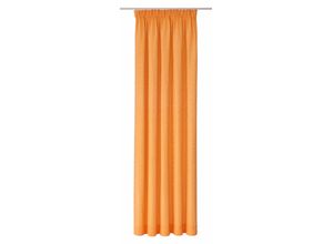 4004567092818 - Vorhang WIRTH NEUFAHRN Gr 4 rot (apricot) B135cm H245cm Jacquard Polyacryl Polyester Gardinen