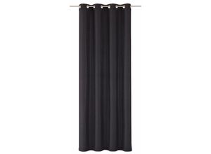 4004567092924 - Vorhang WIRTH NEUFAHRN Gr 2 schwarz B135cm H175cm Jacquard Polyacryl Polyester Gardinen