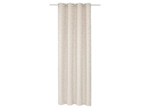 4004567110130 - Vorhang WIRTH Toco-Ranke Gardinen Gr 245 cm Ösen 132 cm beige